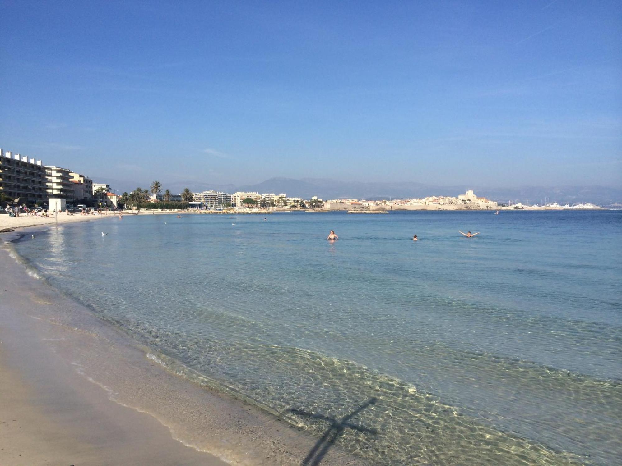 3 Pieces Vue Mer - Clim - 5 Min De La Plage A Pied Antibes Esterno foto